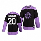 Bruins 20 Joakim Nordstrom Black Purple Hockey Fights Cancer Adidas Jersey Dzhi,baseball caps,new era cap wholesale,wholesale hats